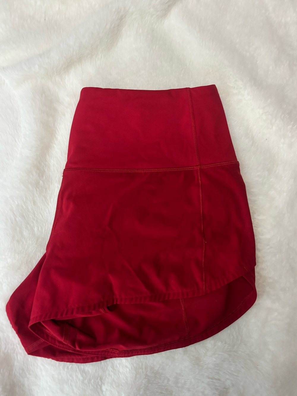 Lululemon Red Speed Up High-Rise Short 2.5" - Picture 3 of 5